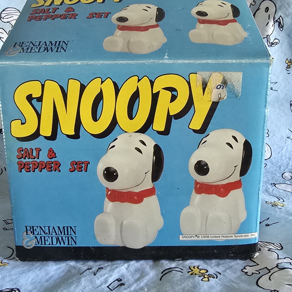 Snoopy Salt & Pepper Shakers